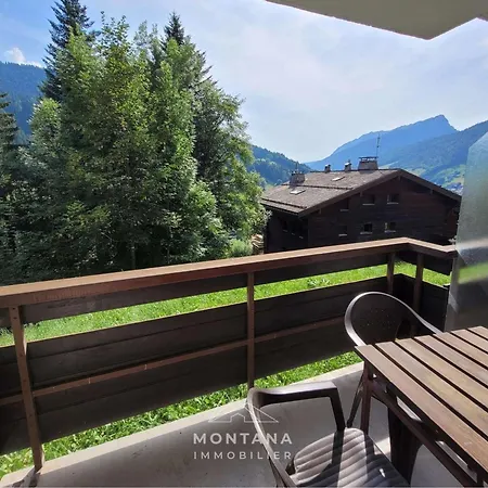 Cosy Pour 4 Au Grand-bornand Avec Balcon - Fr-1-458-207 Apartment Le Grand-Bornand