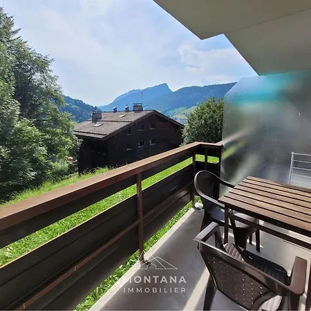 Cosy Pour 4 Au Grand-bornand Avec Balcon - Fr-1-458-207 大博尔南