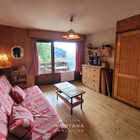 Cosy Pour 4 Au Grand-bornand Avec Balcon - Fr-1-458-207