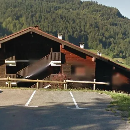 Cosy Pour 4 Au Grand-bornand Avec Balcon - Fr-1-458-207 公寓 大博尔南